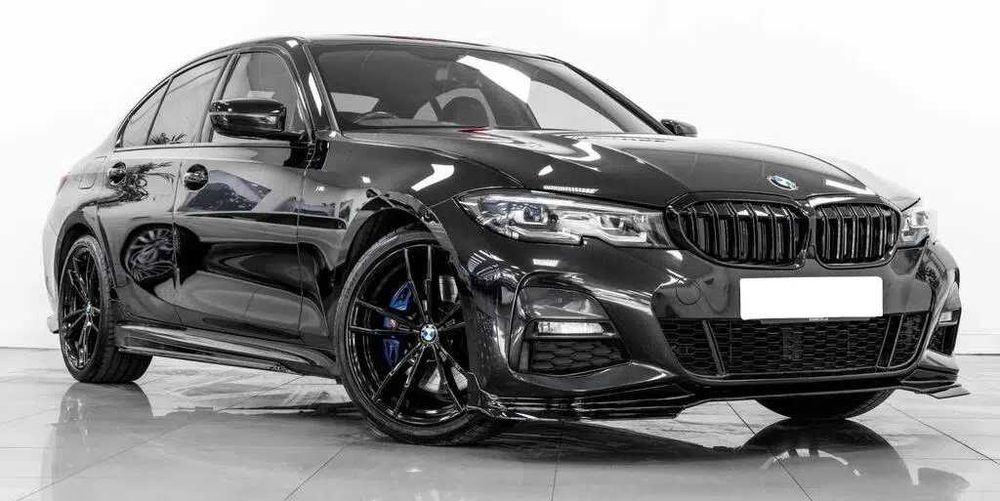 Бъбреци Решетки за BMW G20 G21, БМВ 3 серия г20 г21 Двойни Черен Гланц