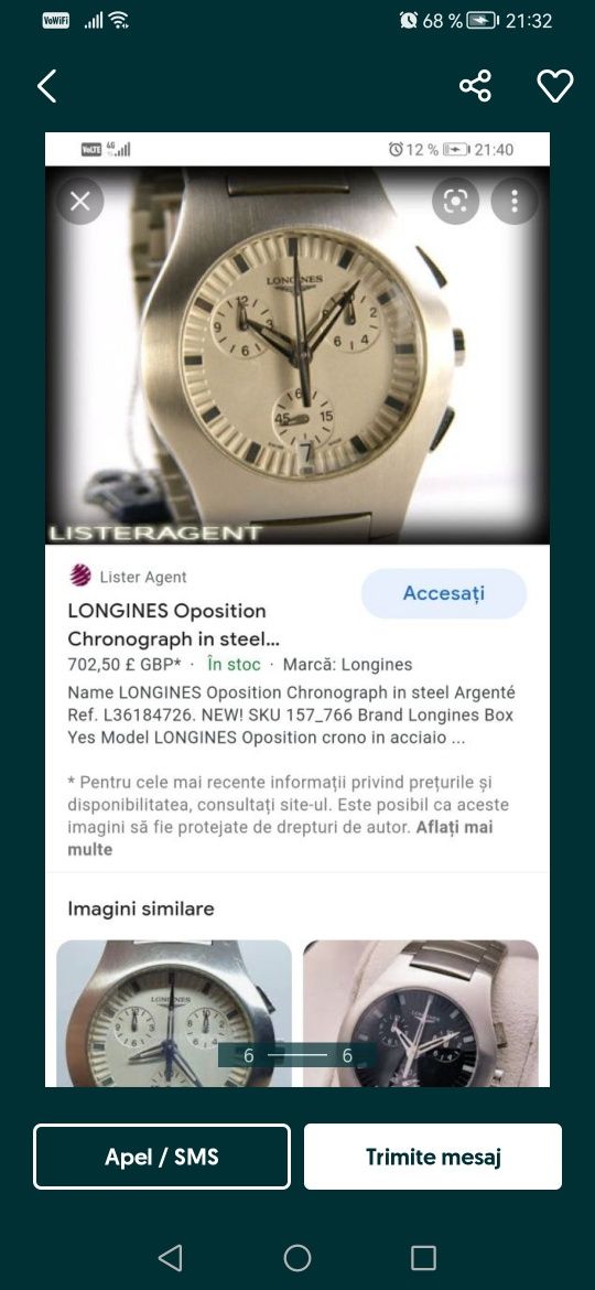 Longines Opositon chronograph