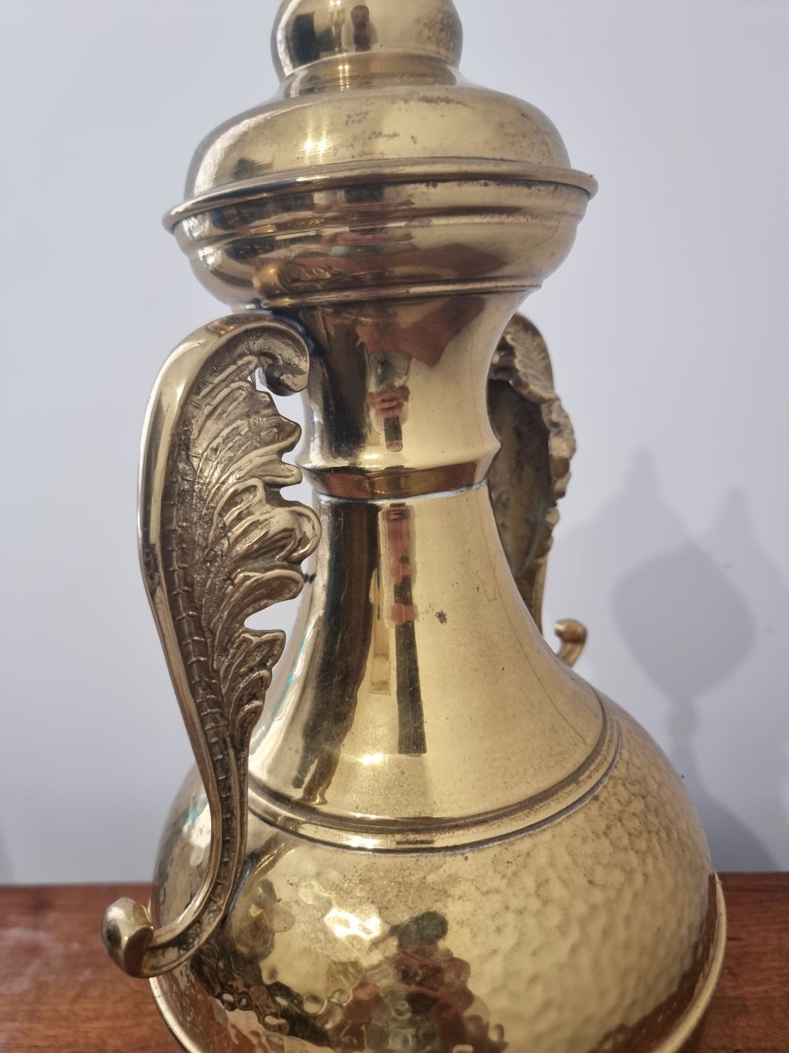 Samovar decor din alama si bronz