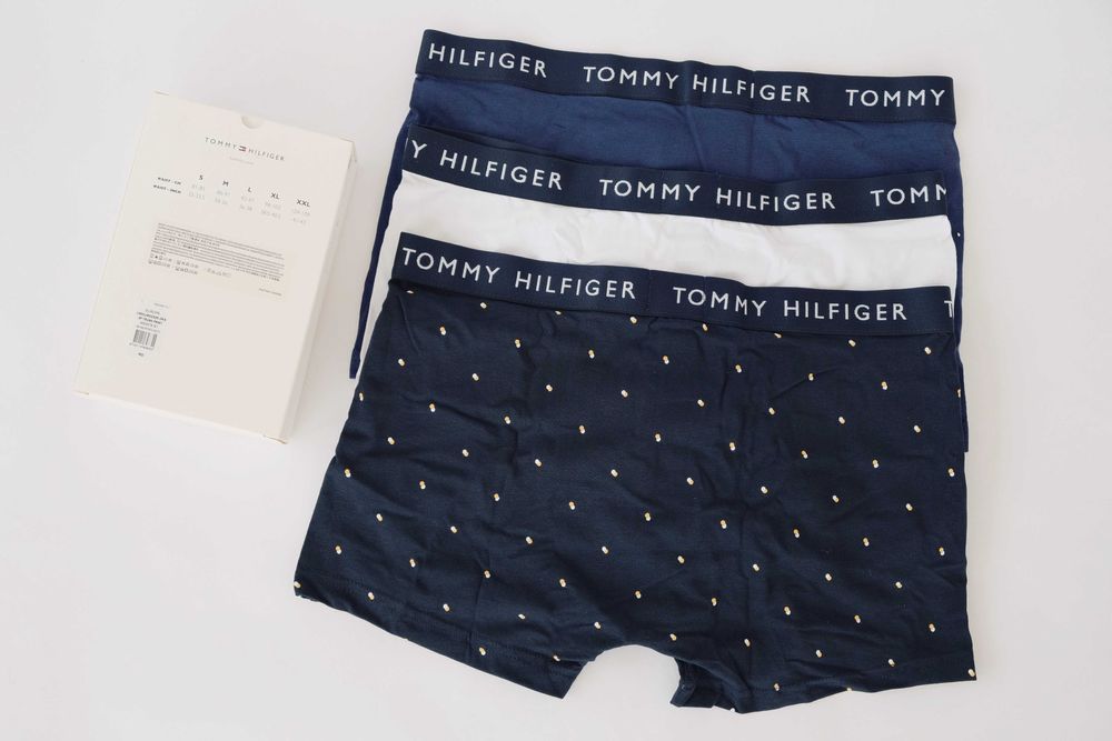 ПРОМО Tommy Hilfiger-M и XXL-3 бр. в комплект Оригинални мъжки боксери