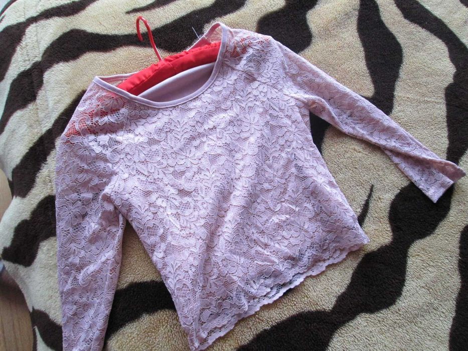 bluza scurta  dantelata FB Sister XS