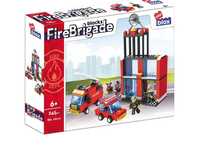 Set construcție tip Lego 3 in 1 Politie Pompieri Brigada Militara