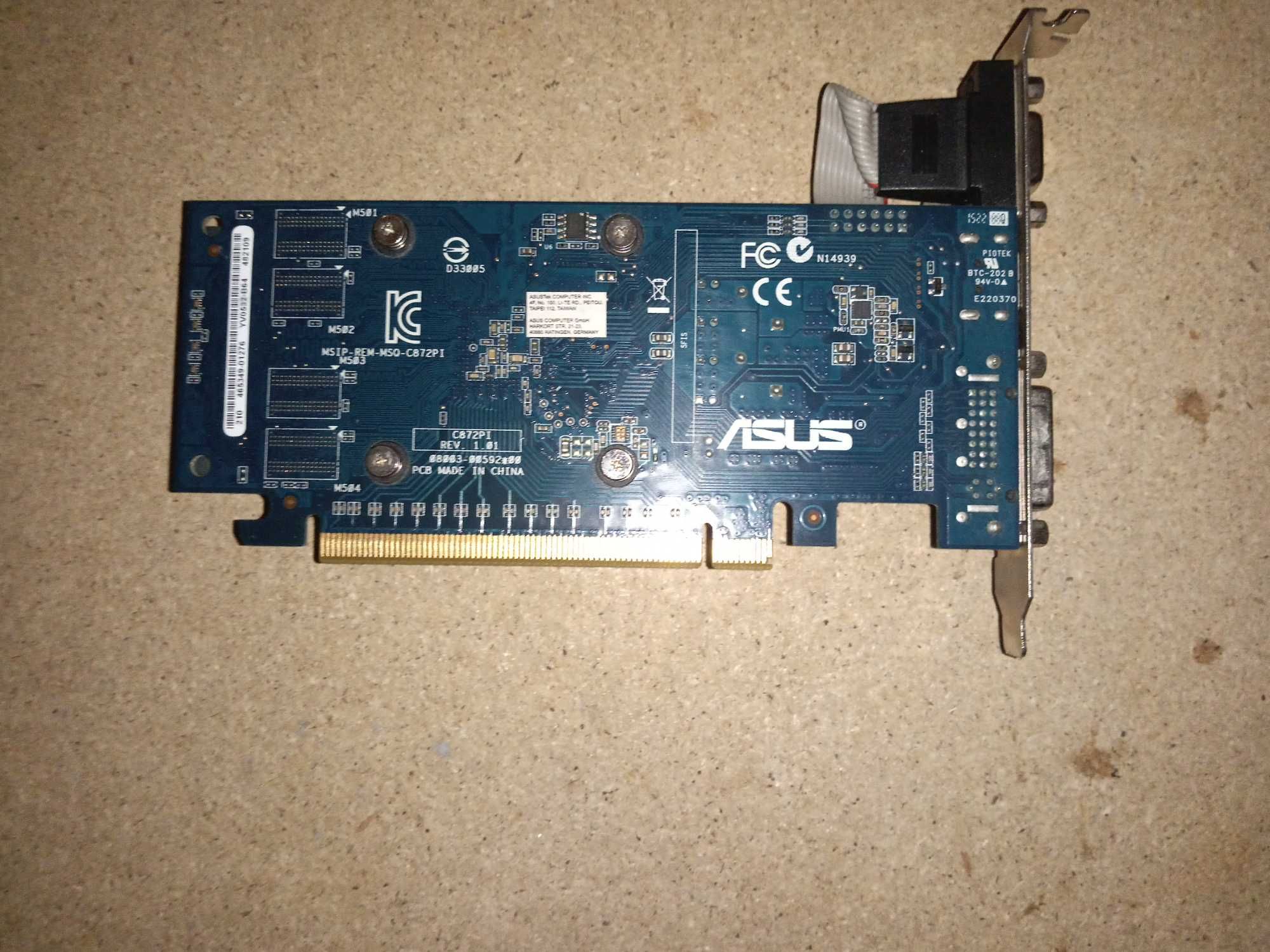 Placa video ASUS GeForce 210 512MB