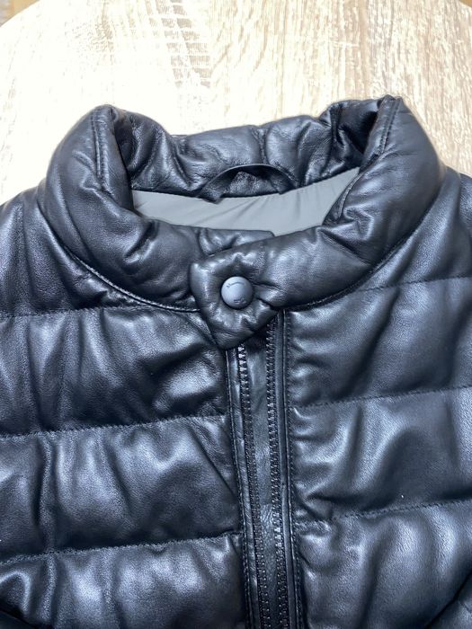 Geaca de piele Massimo Dutti