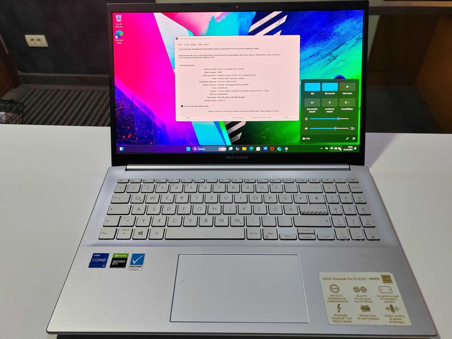 ASUS Vivobook Pro 15 Oled I5 11300H gtx 1650 Magazin CashGen