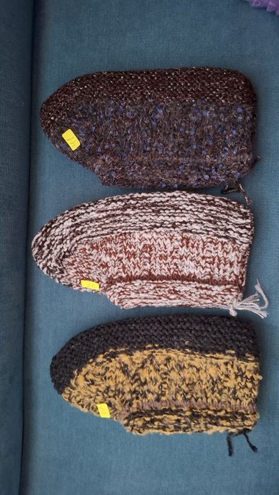 Ръчно плетени дамски терлици