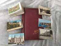 Lot 350 vederi carti postale Europa Centrala - Est sub 1945 + Album