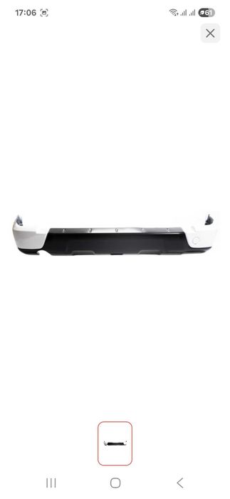 Задний бампер от нива урбан