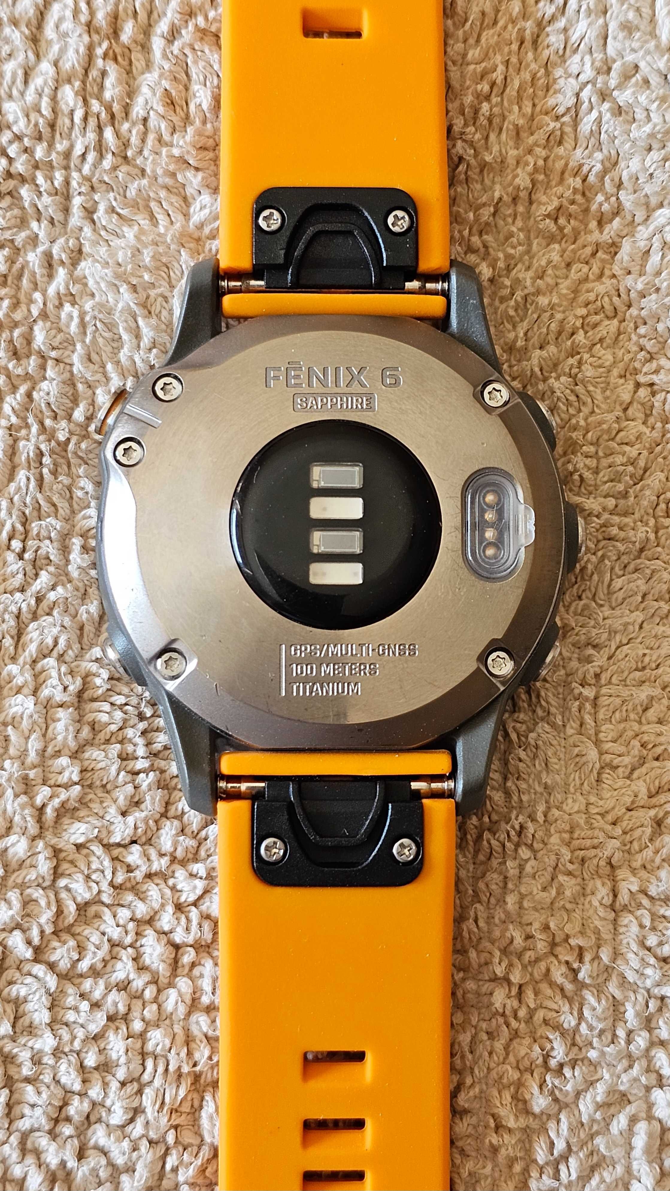 Ceas Garmin Fenix 6 Sapphire Titanium