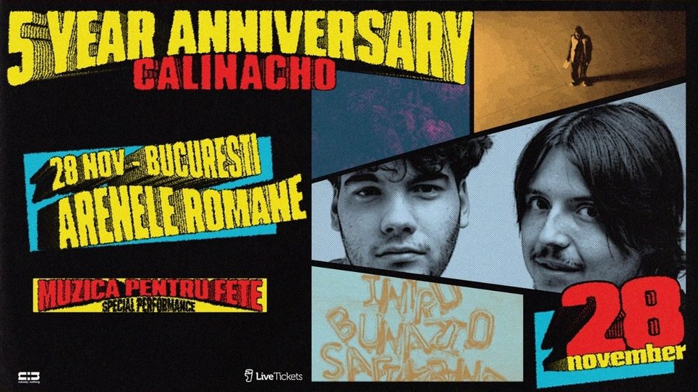 Bilete concert Calinacho Arenele Romane/28.11.2025