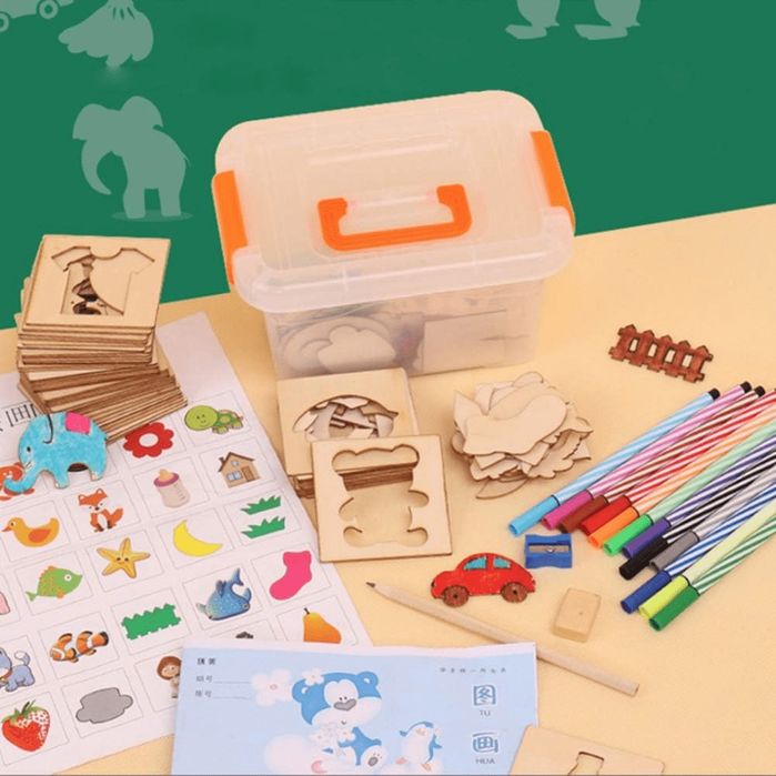 Joc educativ Sabloane mixte