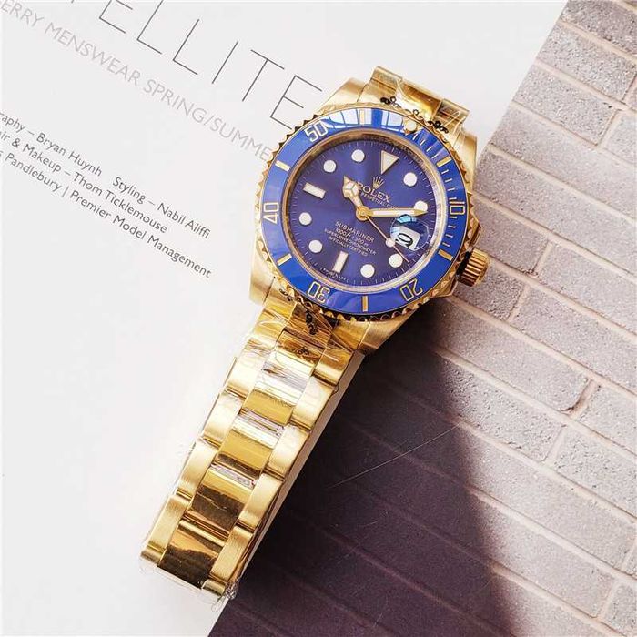 Ceas R.O.L.E.X SUBMARINER AUTOMATIC Gold&Blue-Calitatea 1 Redus 2025 !