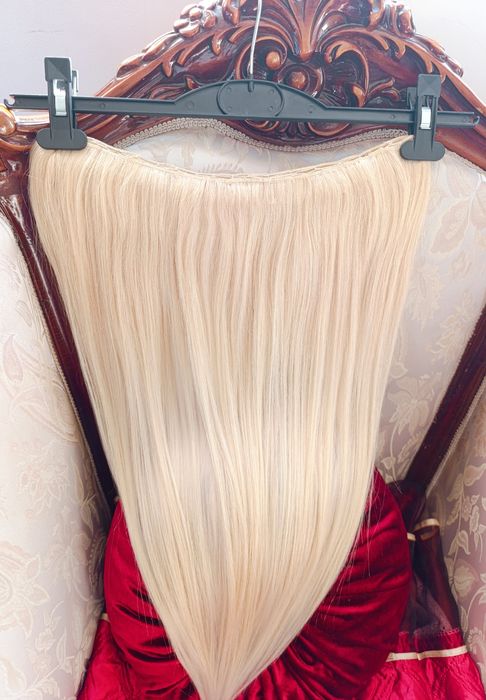 Естествена руса коса за удължаване