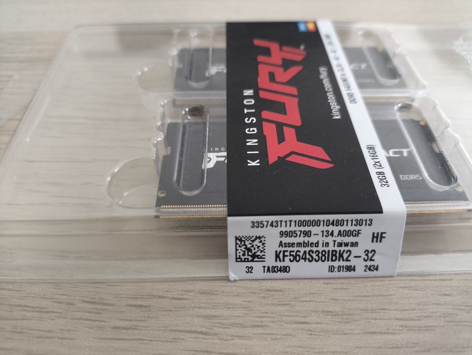 Memorii laptop 32 gb ddr5 6400 kingston fury impact