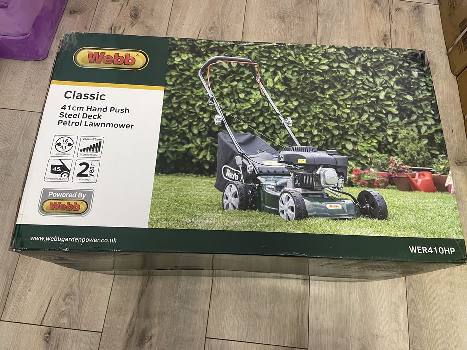 Mașină de tuns iarba pe benzină clasică de 41 cm noua sigilata