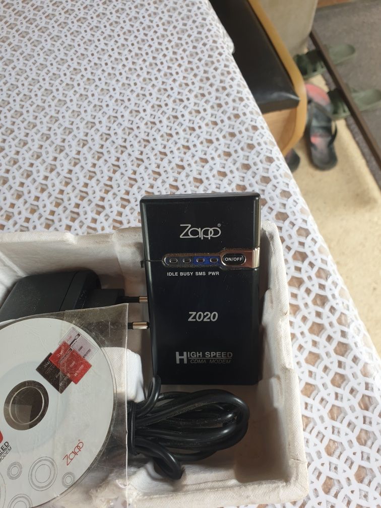 Modem ZAPP Z020high speed CDMA pachet complet: modem