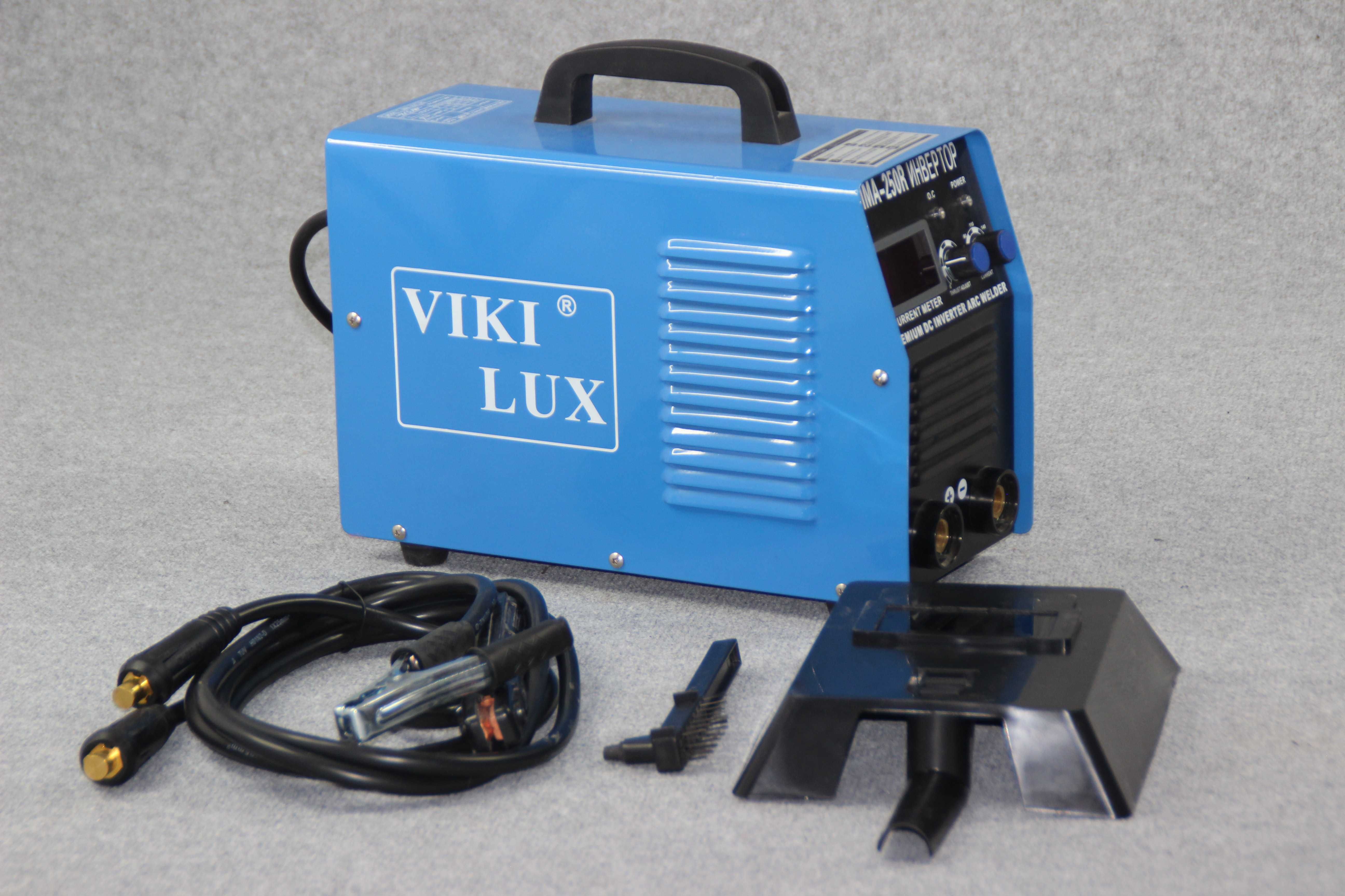 Инверторен Електрожен Viki Lux 250 R Blue С Дигитален Дисплей