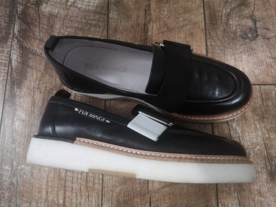 Eva Minge, обувки естествена кожа, номер 39
