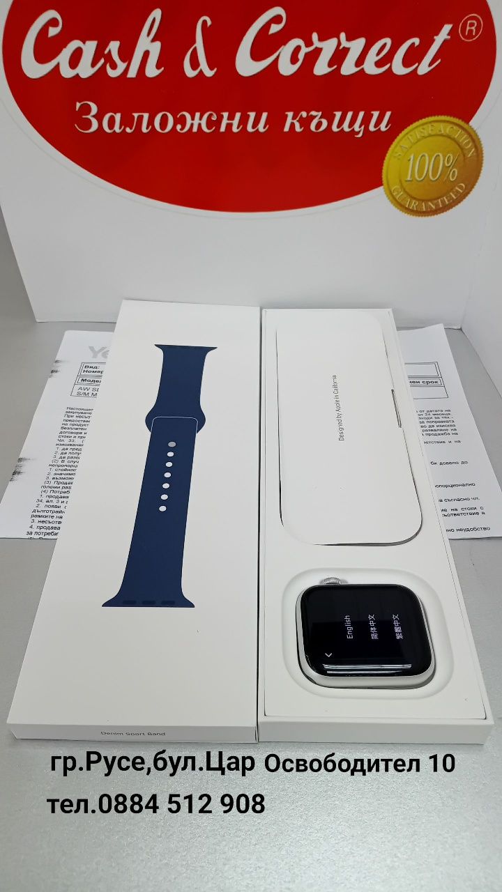 Apple Watch Se 2024 44mm.Нов.Гаранция 24м.Цена 420 лв.