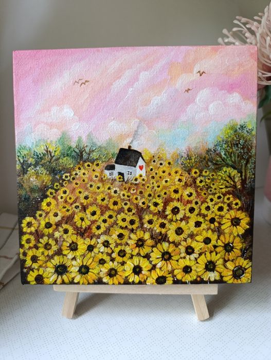 Продам мини картины на холсте