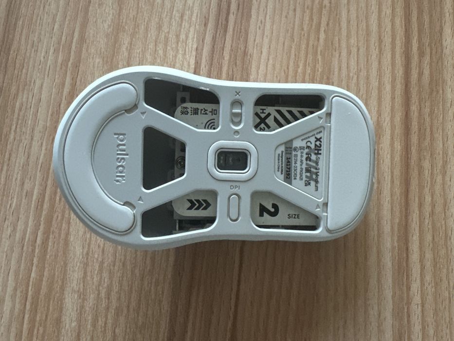 Мышь pulsar x 2h белого цвета