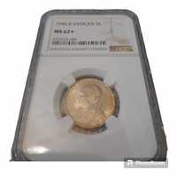Сребърна монета 5 Lire 1940 MS62+