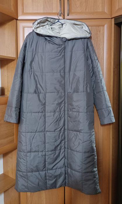 Удлиненная куртка зимняя.
