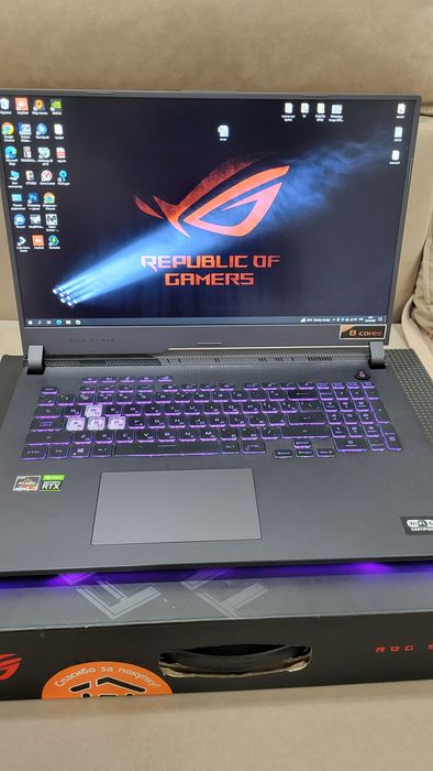 Продам игровой ноутбук Asus Rog Strix G17