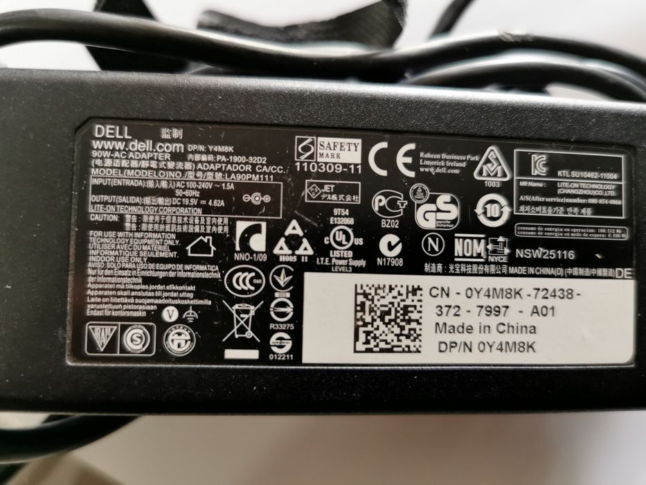 Incarcator laptop Dell original