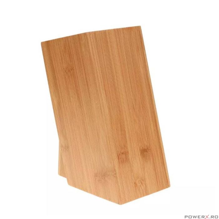 Suport pentru cutite, bambus, 10,5x10,5x25cm, Kinghof