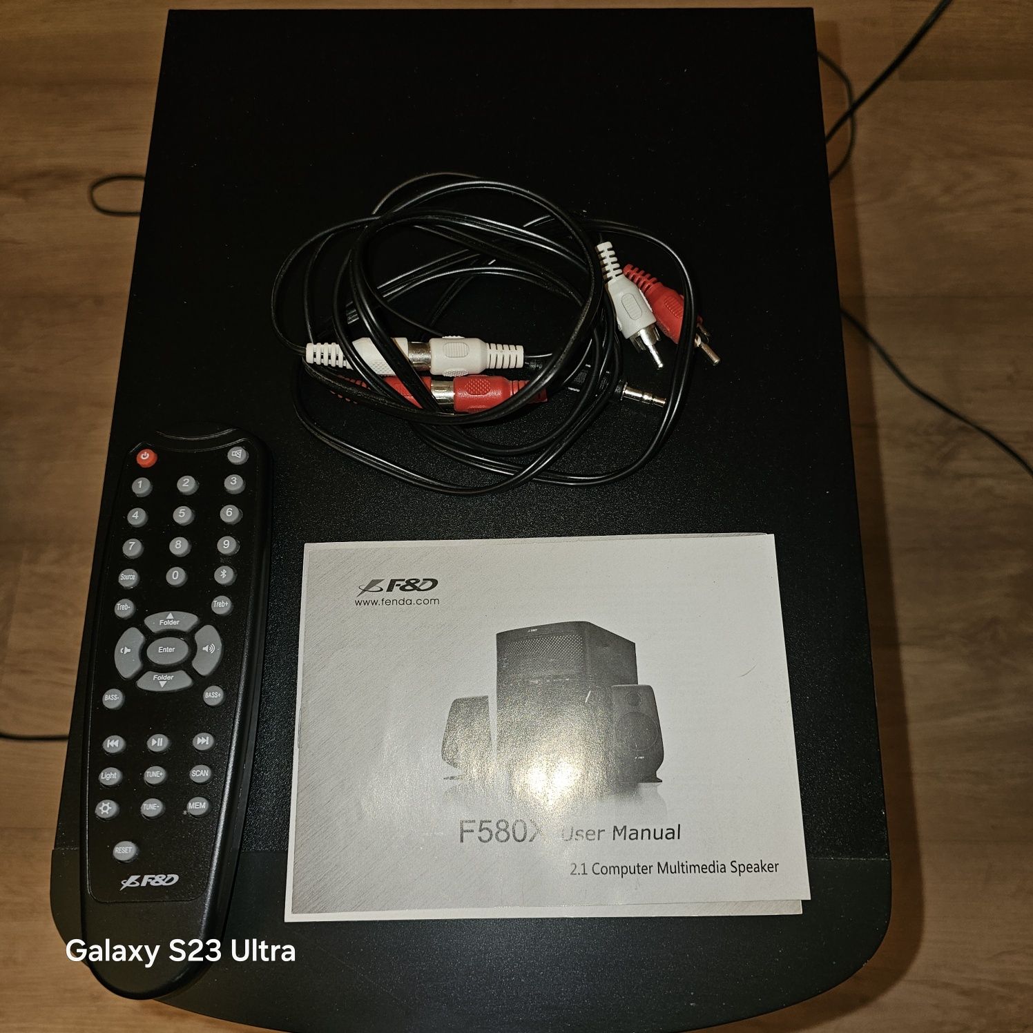 Тонколони 2.1 Fenda F&D F580X с Bluetooth, Черни