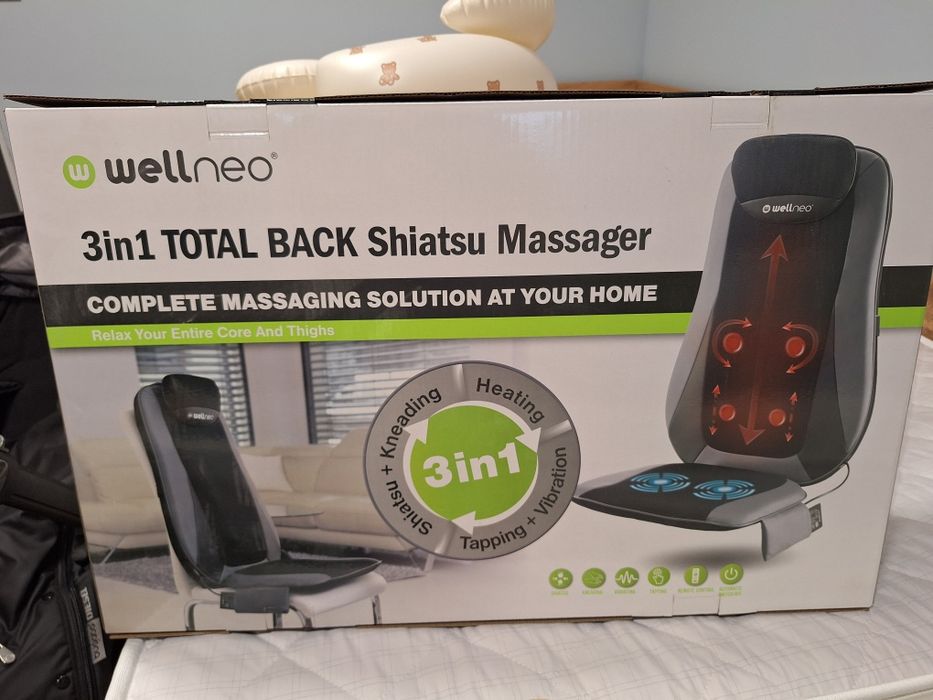 Well-neo 3 в 1 шиацу масажна седалка