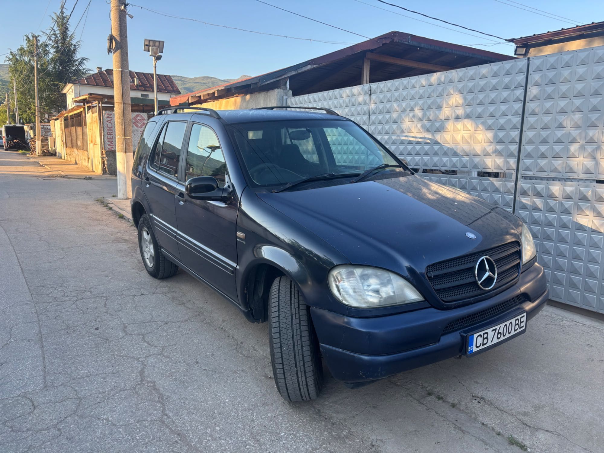 Mercedes ml 320 на части