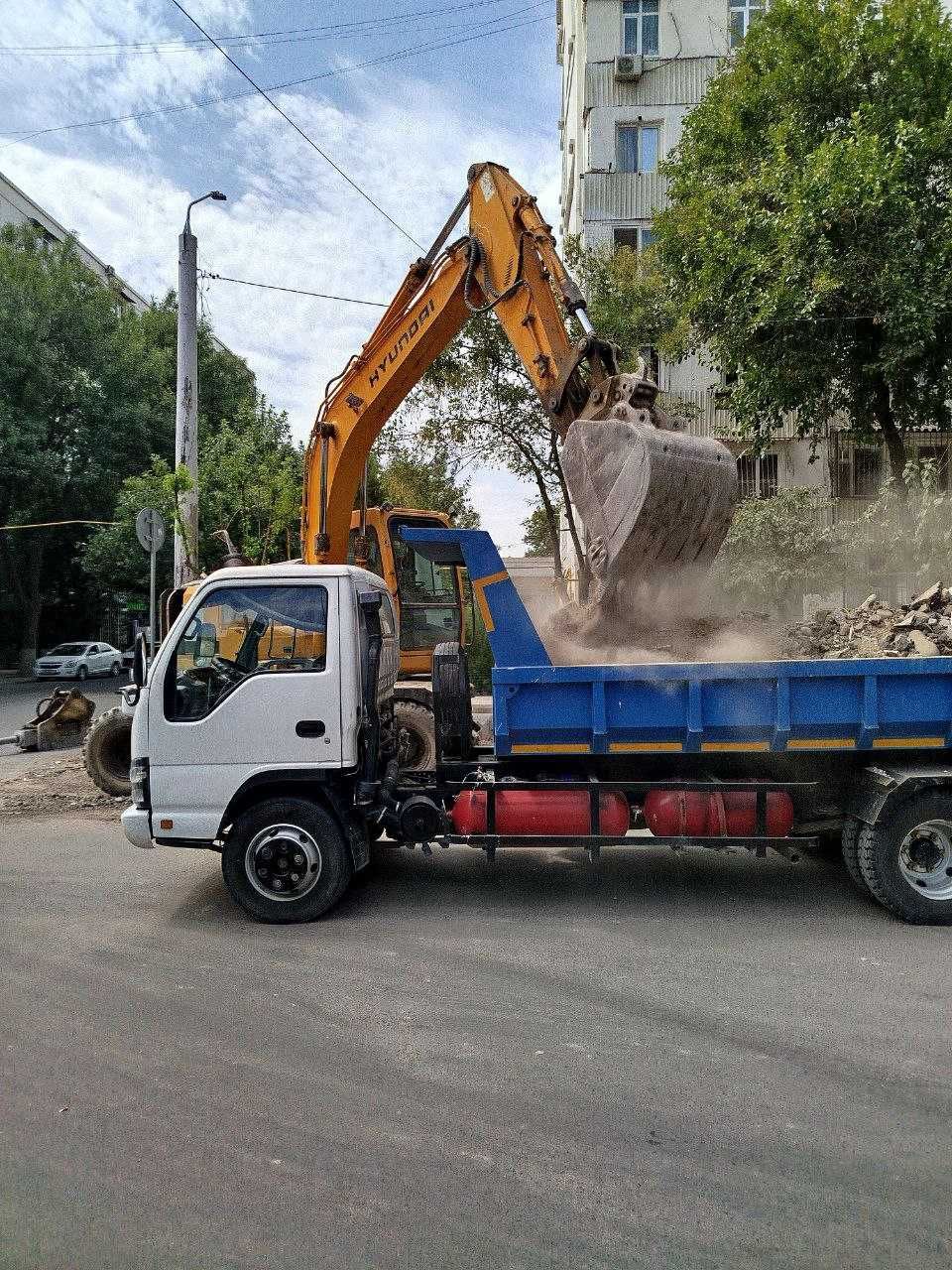 uydan musr ozimiz ortip  musir tashish xizmat bor
