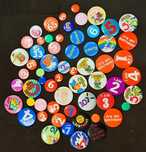 Lot 60 insigne aniversare (Birthday Badges)