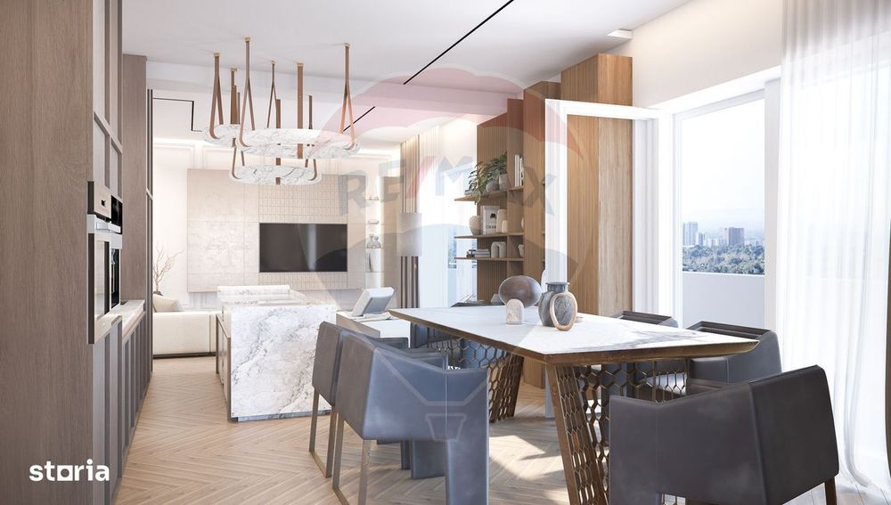 Apartament duplex penthouse de vânzare Damaroaia - Petrom City