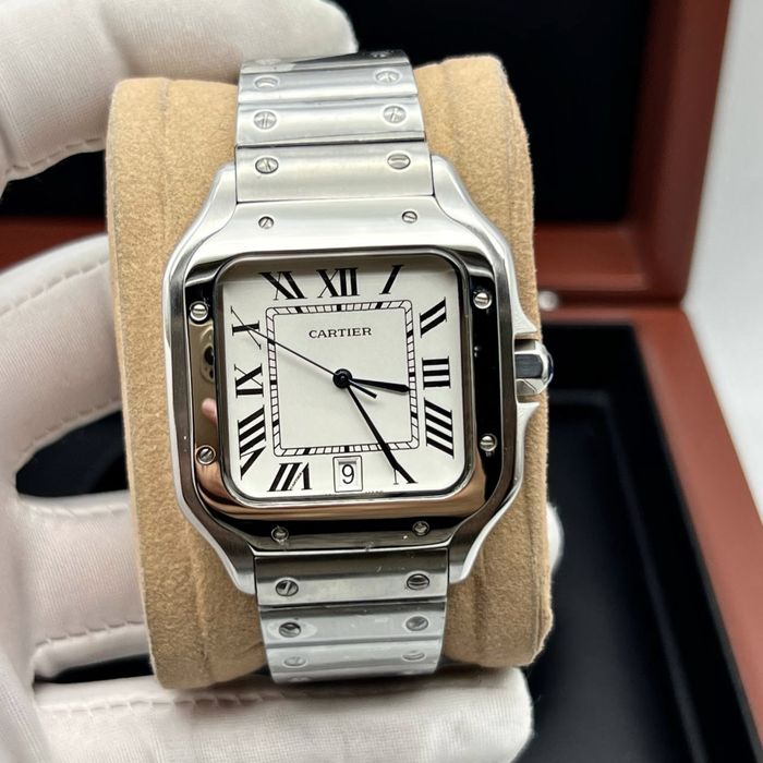 Ceas cartier santos 41,mm steel