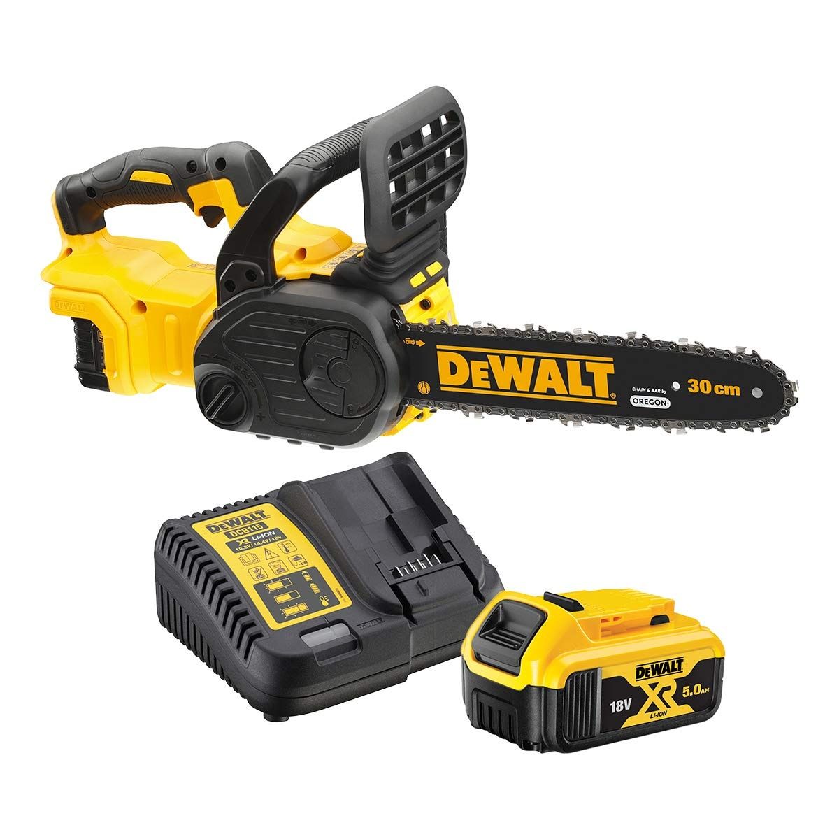 Трион верижен акумулаторен DEWALT DCM565P1