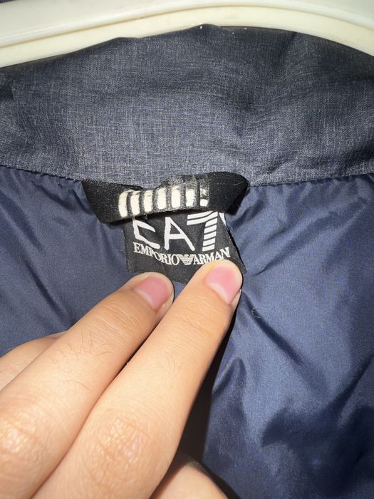 Зимно яке EA7 Emporio Armani с гъши пух