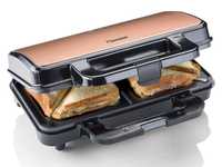 Сандвич тостер Bestron XL Sandwich Maker ASM90XLCO за 2 сандвича 900W