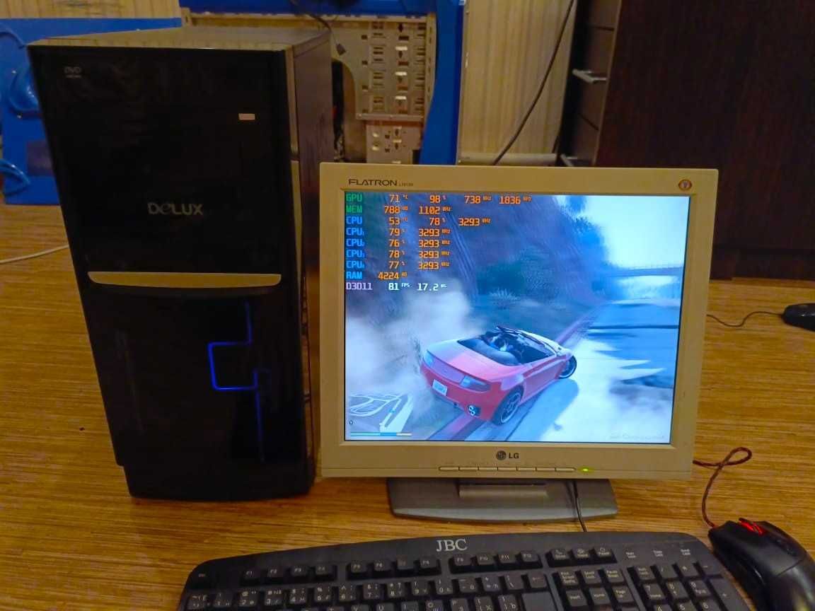Компьютер Core i3\GeForce GTS 250 1GB\320GB \6GB\Монитор 15"