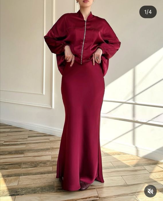 Вечерний костюм, вечернее платье, двойка, юбка, блузка