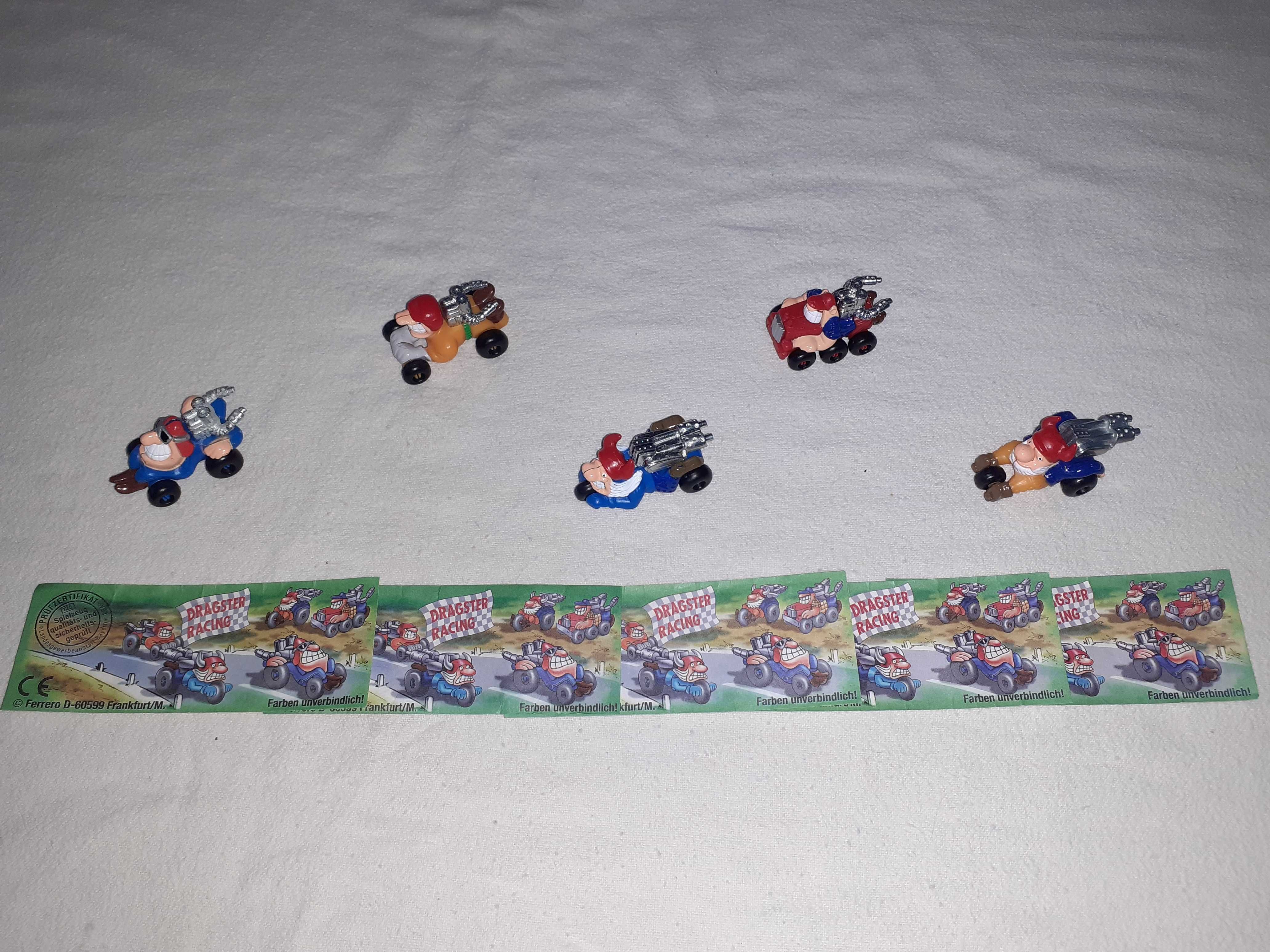 Set complet de masinute motociclete Chopper Kinder Ferrero vechi bpz