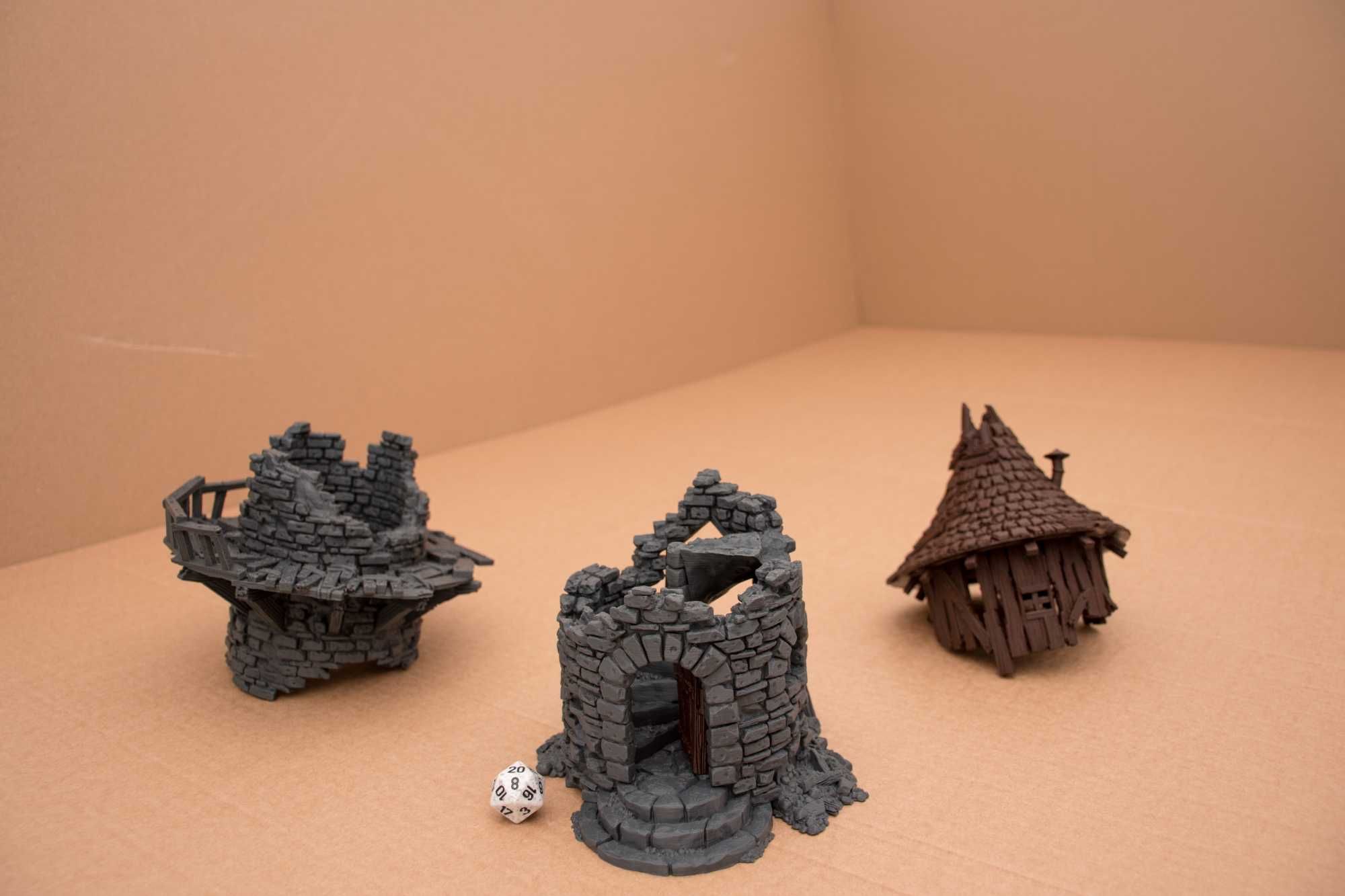 Hermit Tower - 3D Printed Terrain for TTRPG