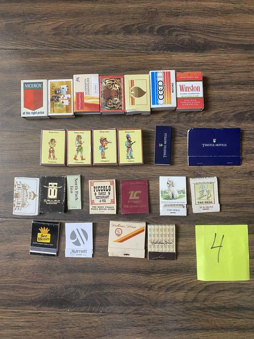 Продавам различни комплекти кибрити