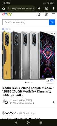 Xiaomi Redmi K40 GAMING 5G