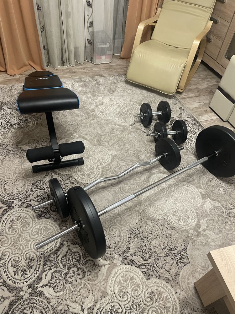 Set Greutati + banca gorilla sports