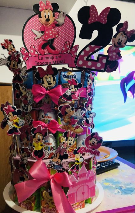 Tort din dulciuri pt cresa, gradi ,scoala mihail kogalniceanu