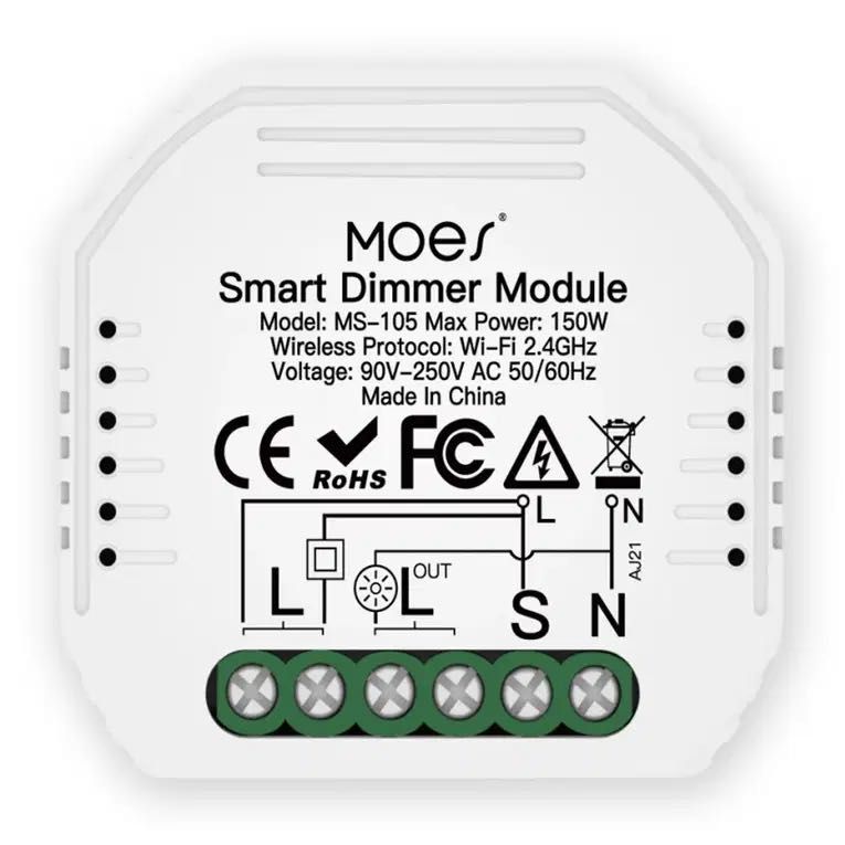 Smart Dimmer Module MOES