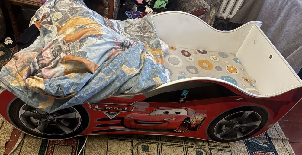 Кровать-машина молния маквин